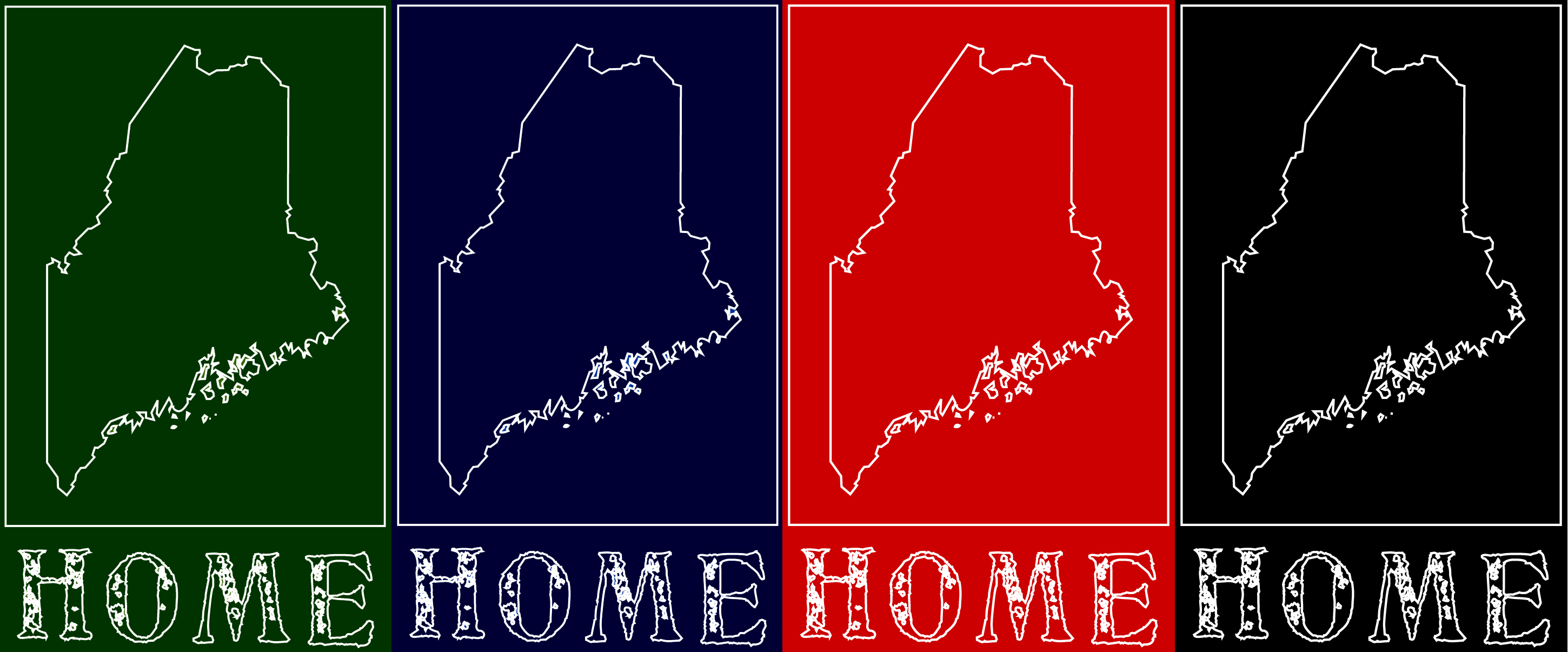 maine home sticker